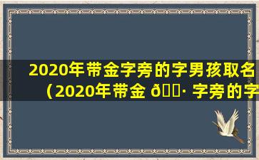 2020年带金字旁的字男孩取名（2020年带金 🌷 字旁的字男孩取名怎么取）